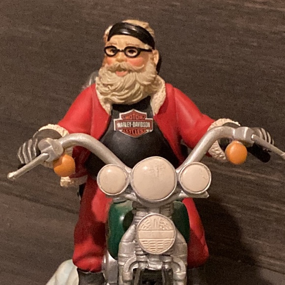 Harley-Davidson “Santa’s Sled” Limited Edition Figurine-vintage 1998 - Picture 9 of 12